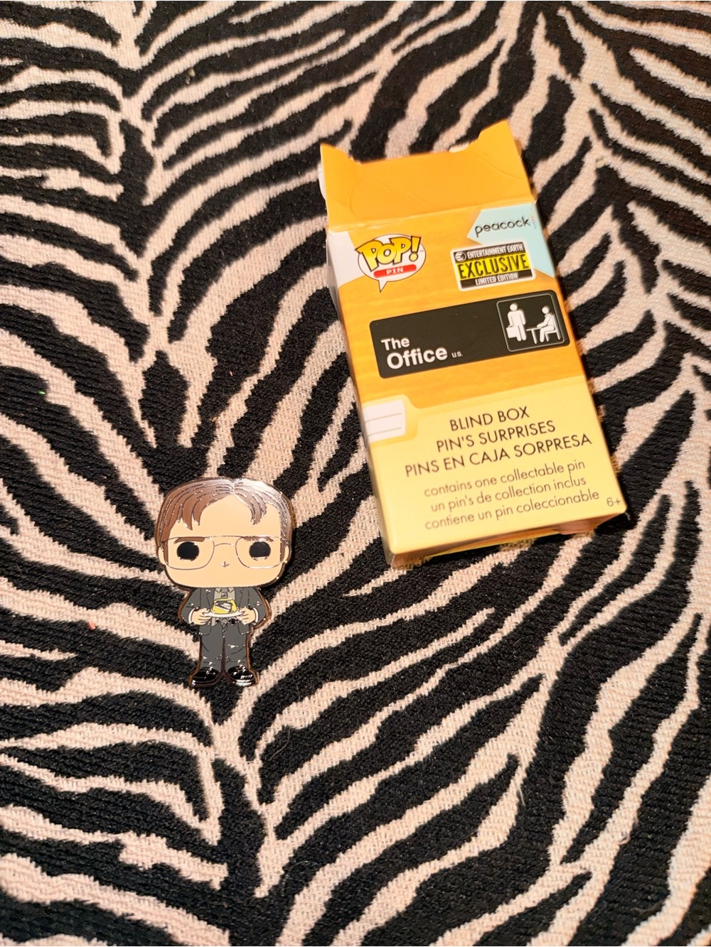 The Office Blind Box Pin - Dwight Schrute